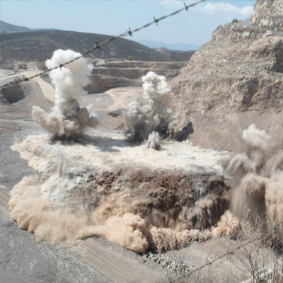 Voladura controlada para fragmentación eficiente